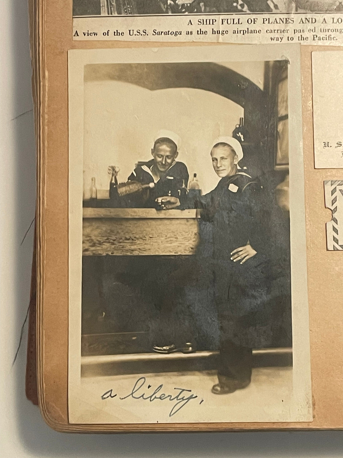 Burlesque, Battleships & Pinups: Inside a 1930s USS Colorado Sailor’s Scrapbook