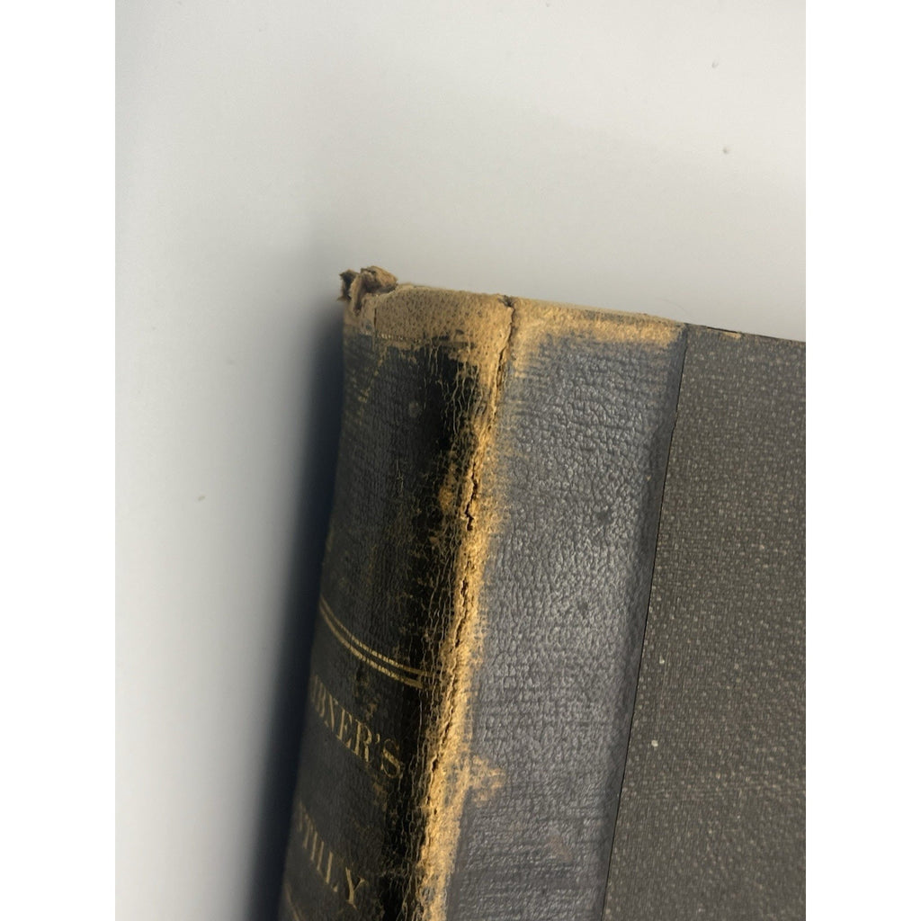 1872-1873 SCRIBNER’S MONTHLY Illustrated Bound Volume J.G. Holland - Antique
