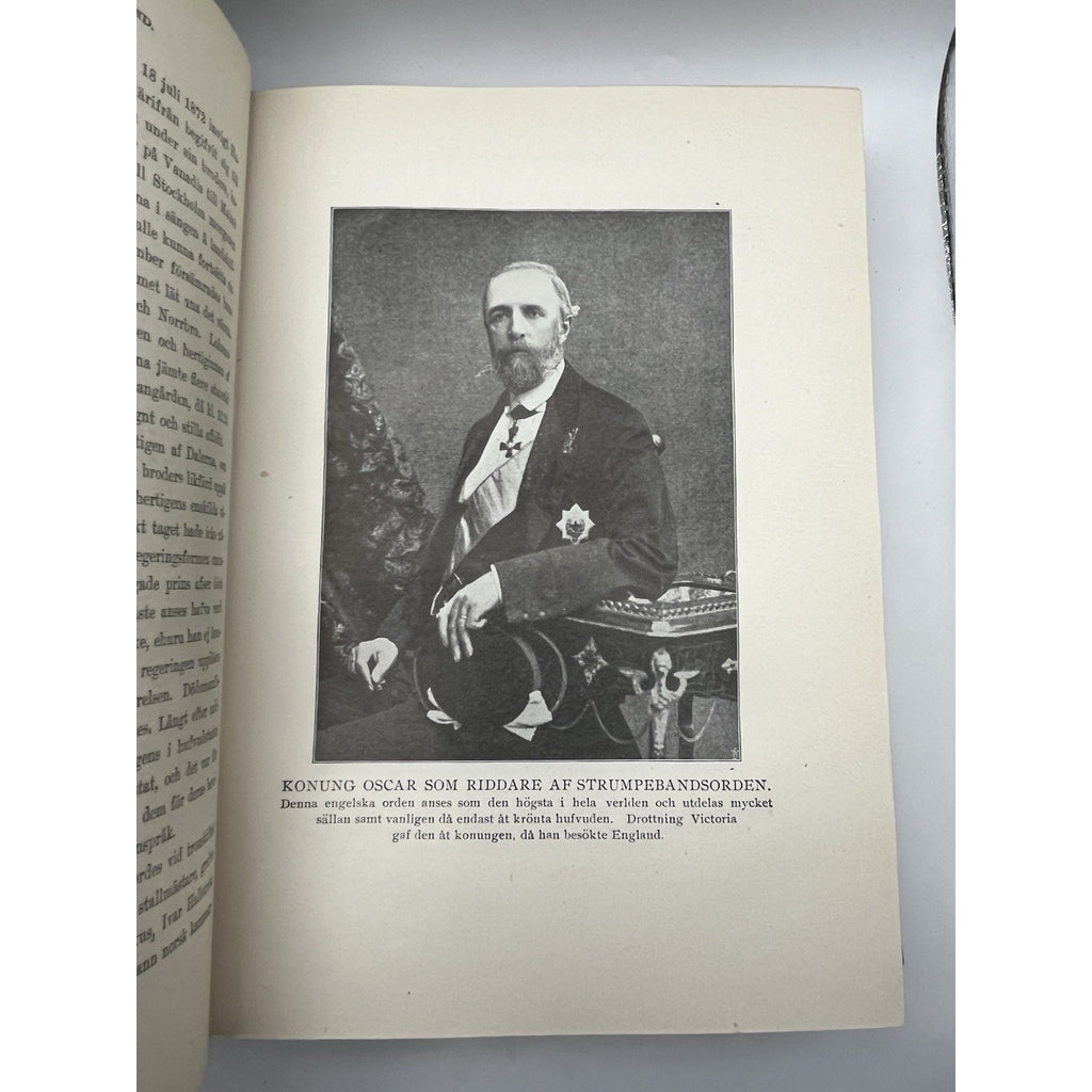 Vintage King Oscar II Of Sweden Biography Chicago Swedish Immigrant History