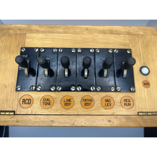 Vintage Pacific Telephone & Telegraph Dial Training Switchboard - Museum Quality