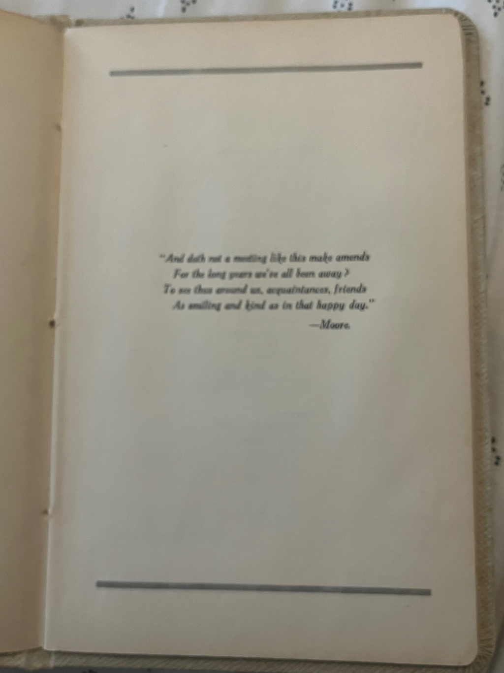 1916 Autographed Dupont National Sales Convention Dinner Menu