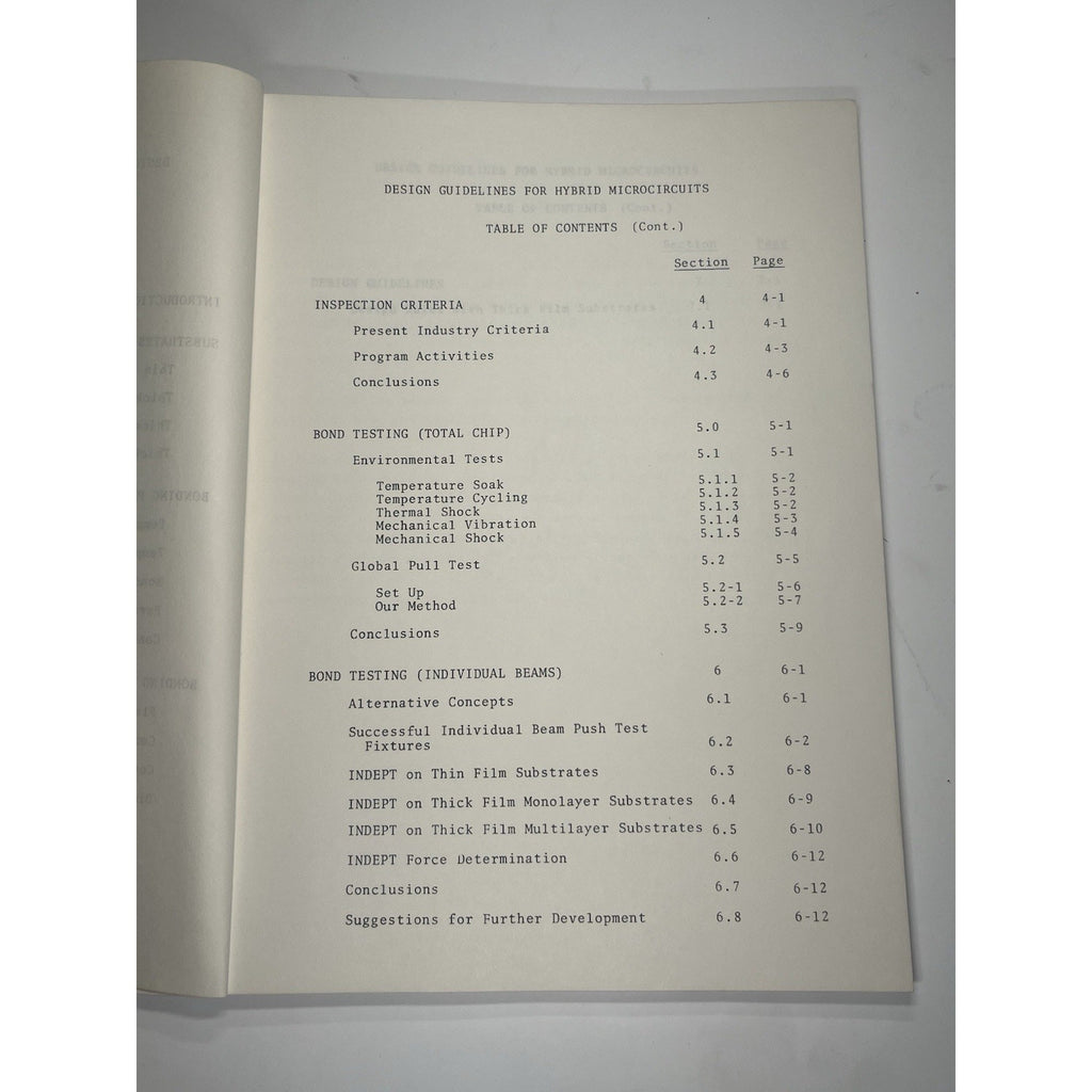 1977 Northrop Corp Hybrid Microelectronics Beam Lead Study Army Report ECOM sign