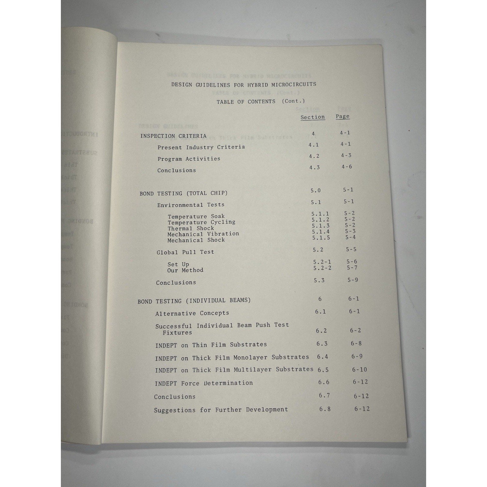 1977 Northrop Corp Hybrid Microelectronics Beam Lead Study Army Report ECOM sign