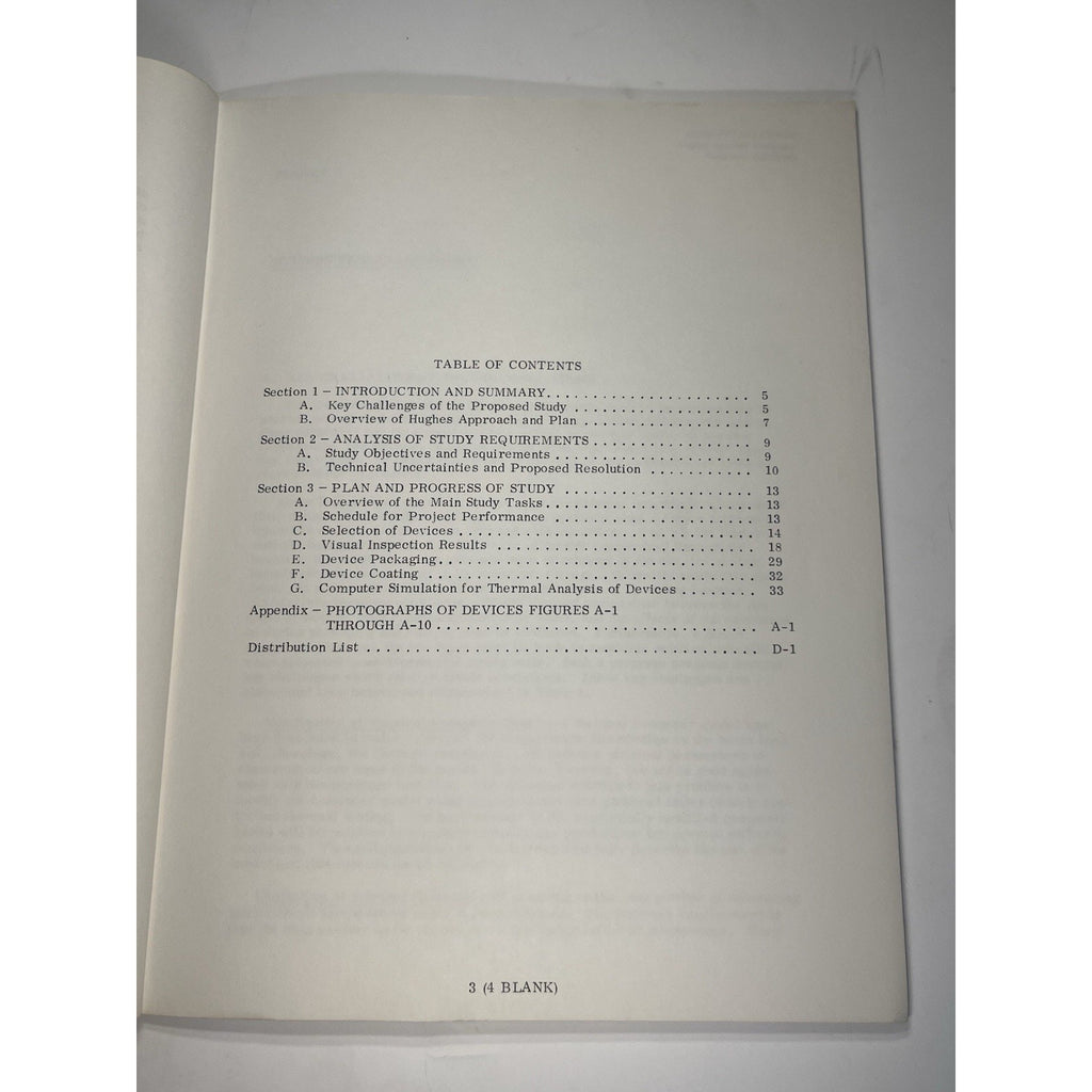 1976 Hughes Aircraft Reliability Beam Lead Microcircuits Army Tech Report ECOM