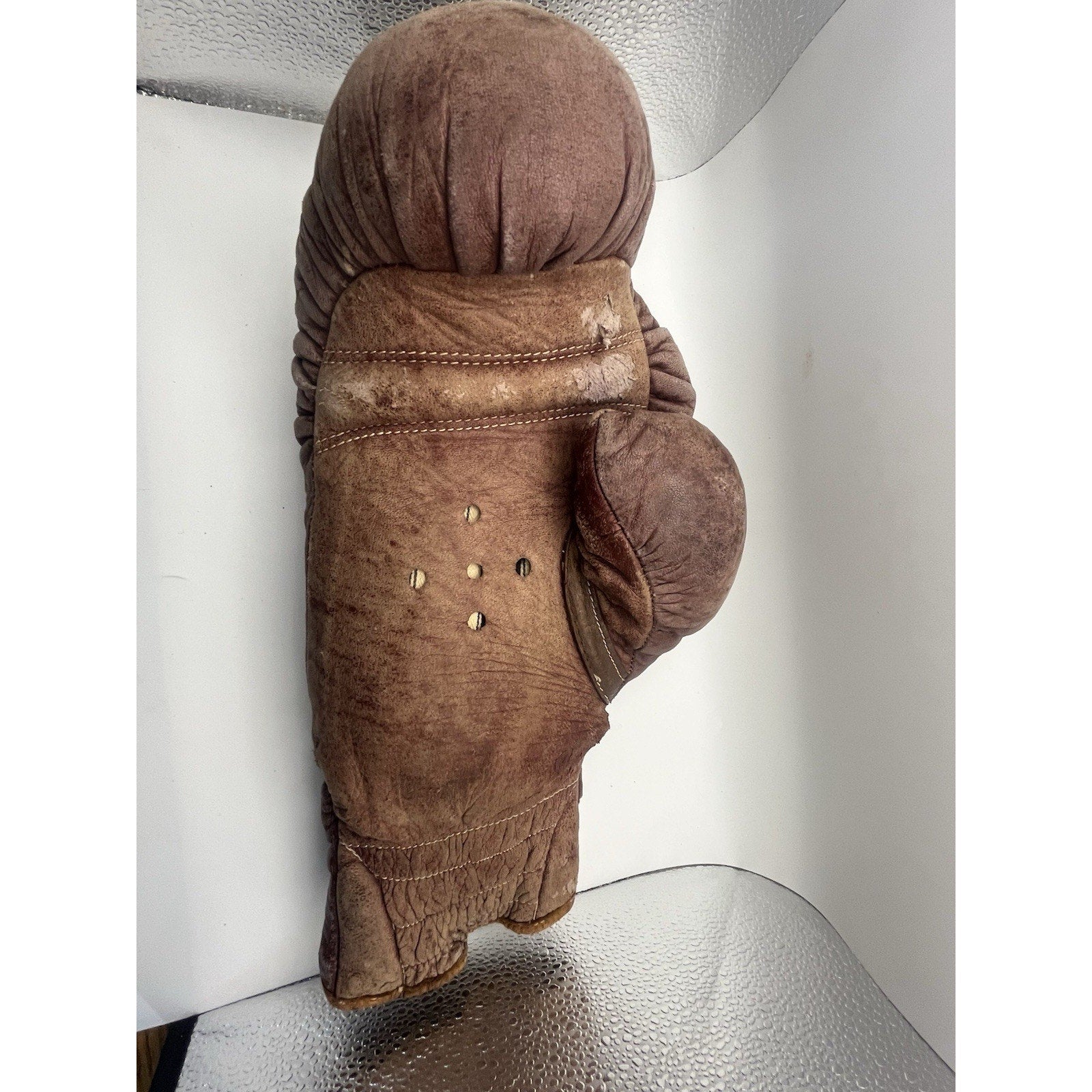 Vtg 1950s Benlee 745-14 Leather Boxing Gloves Horsehair 14oz Rocky Marciano Era
