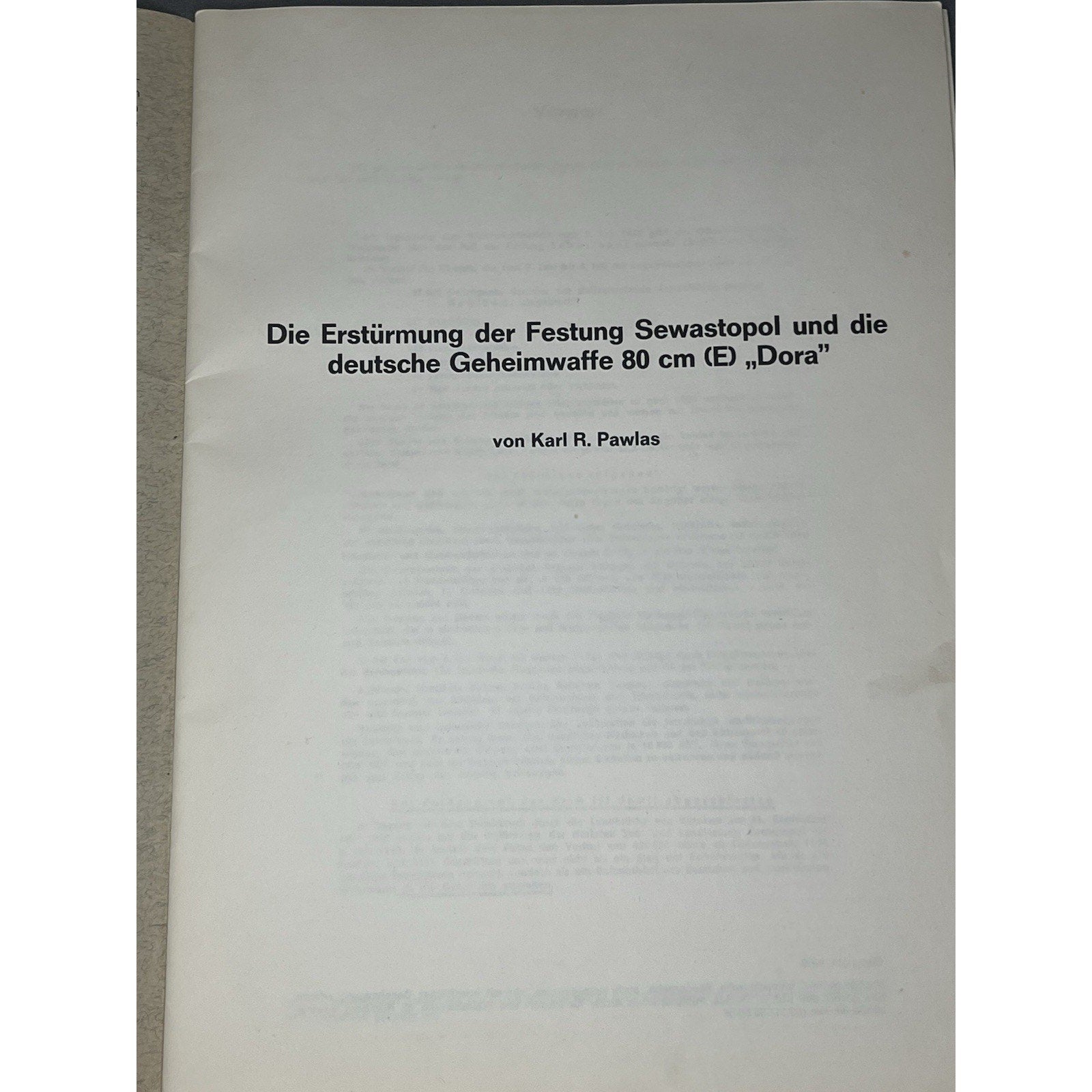 Rare WW2 German Artillery History Magqzine Waffengeschichte 1969
