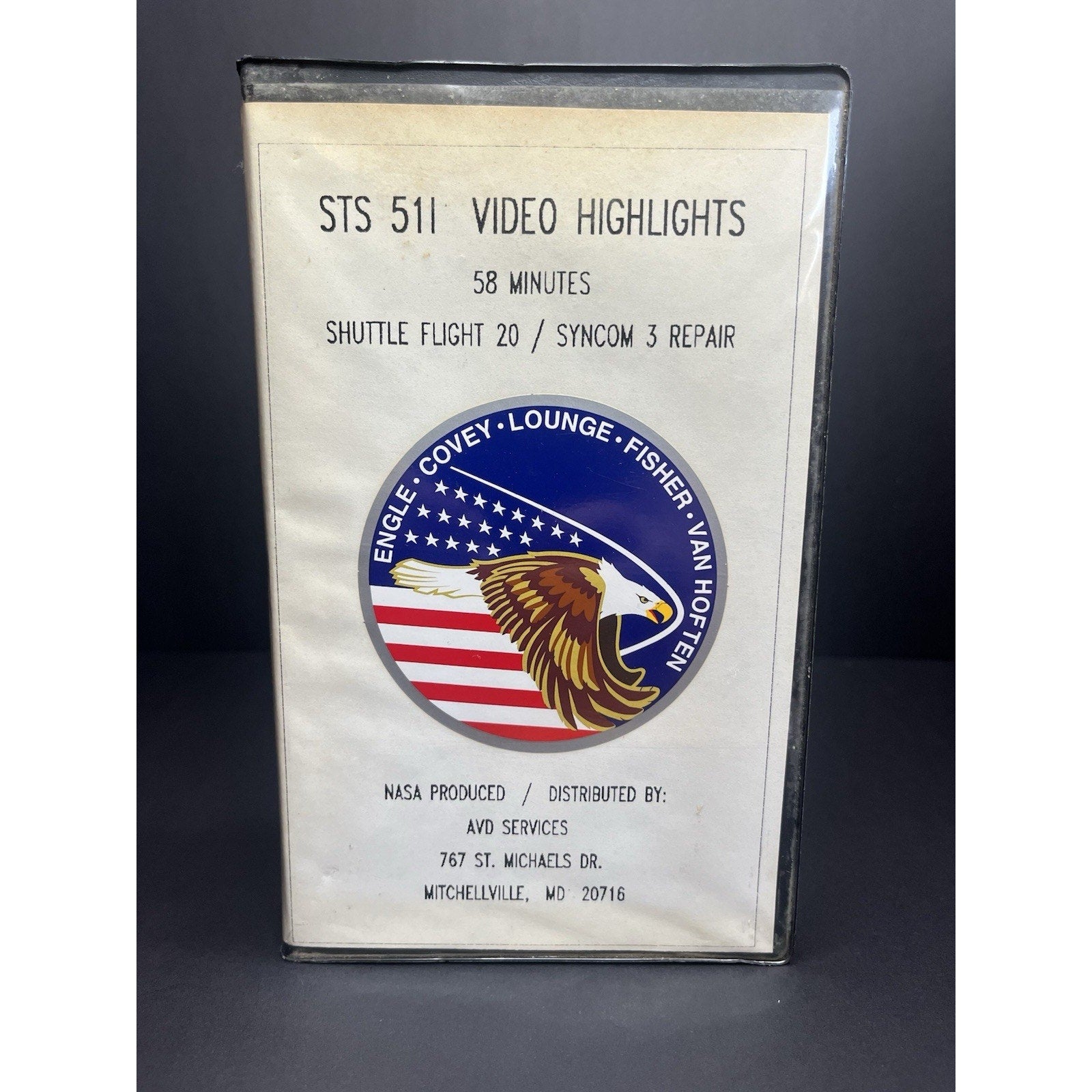 NASA Space Shuttle Program Video: STS-51 I Flight 20 Syncom 3 Repair