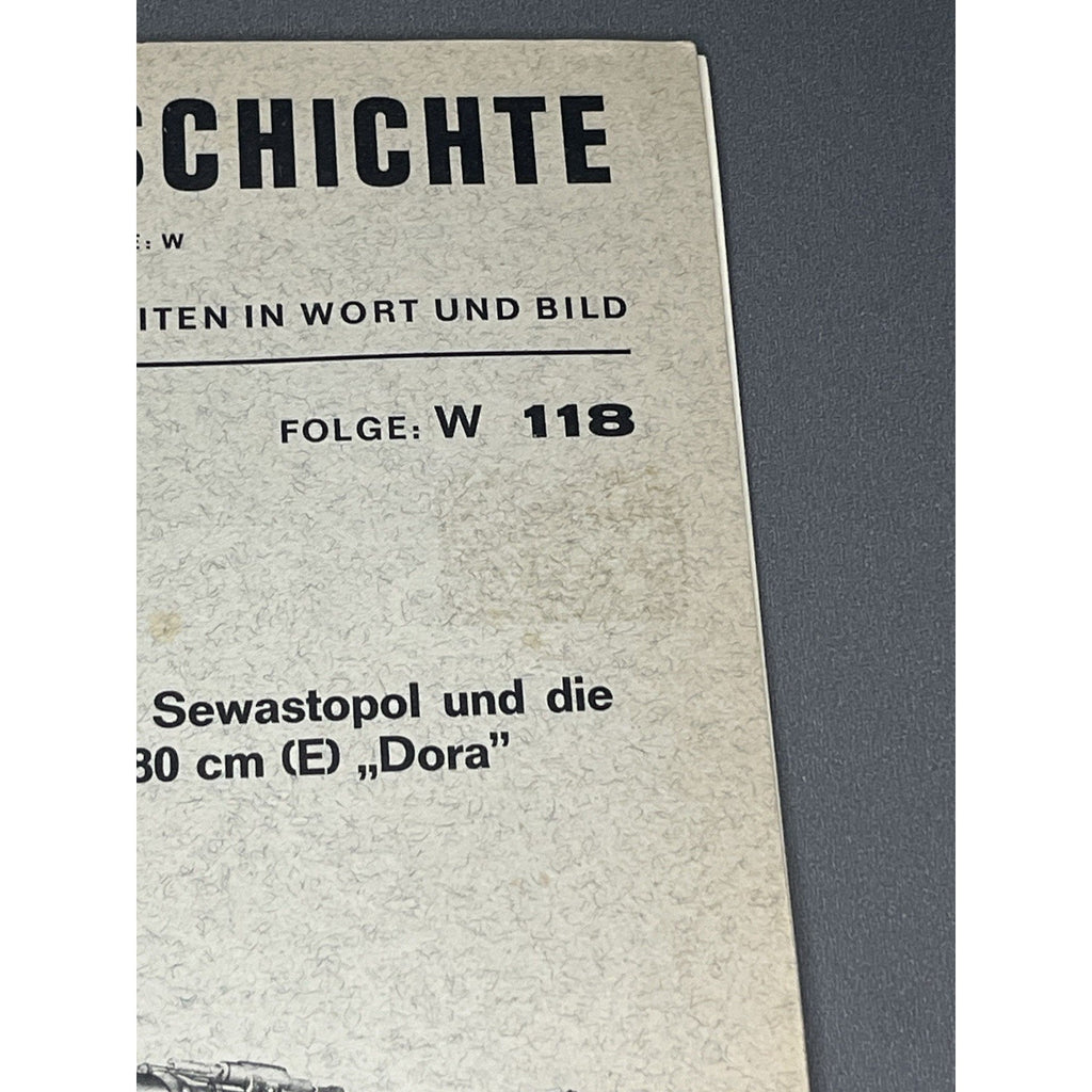 Rare WW2 German Artillery History Magqzine Waffengeschichte 1969