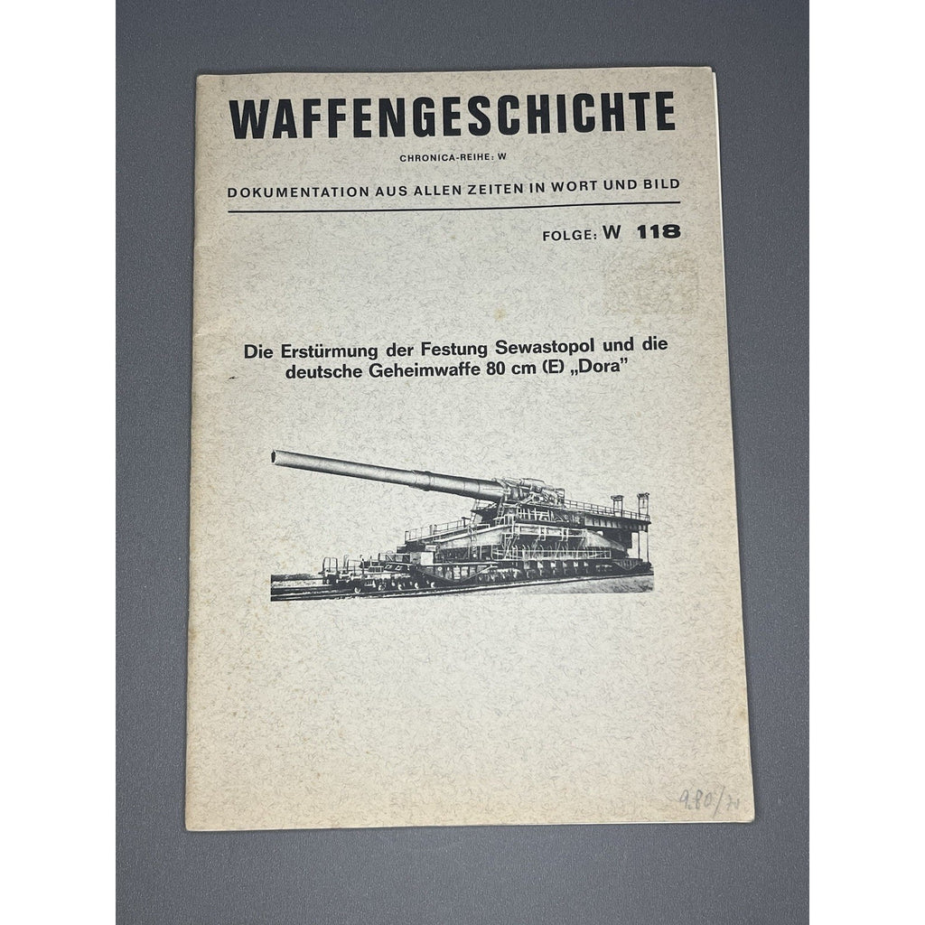 Rare WW2 German Artillery History Magqzine Waffengeschichte 1969