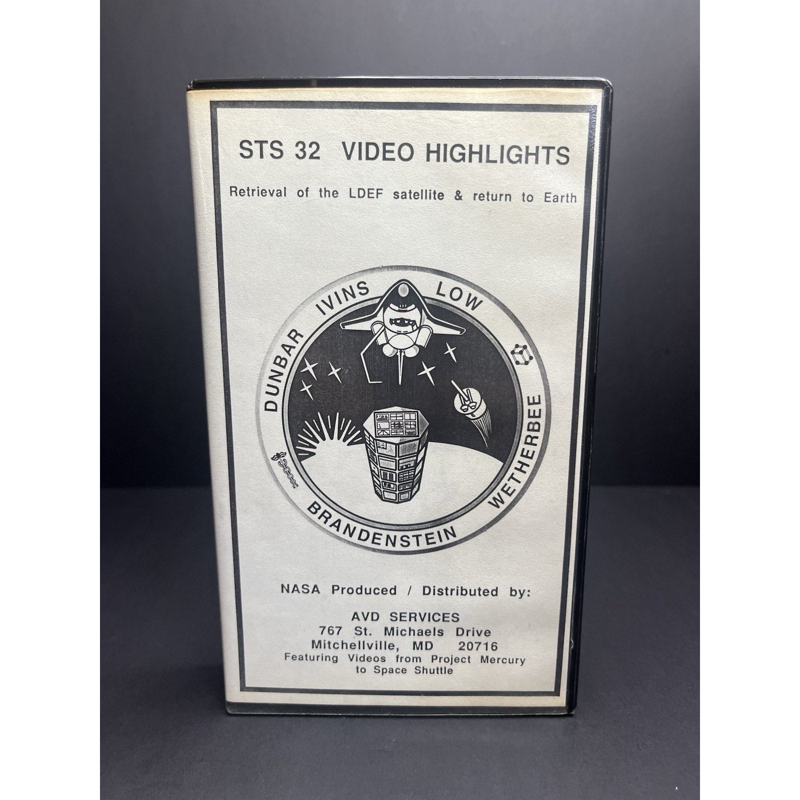 NASA Space Shuttle Program Video: STS-32 LDEF Satellite