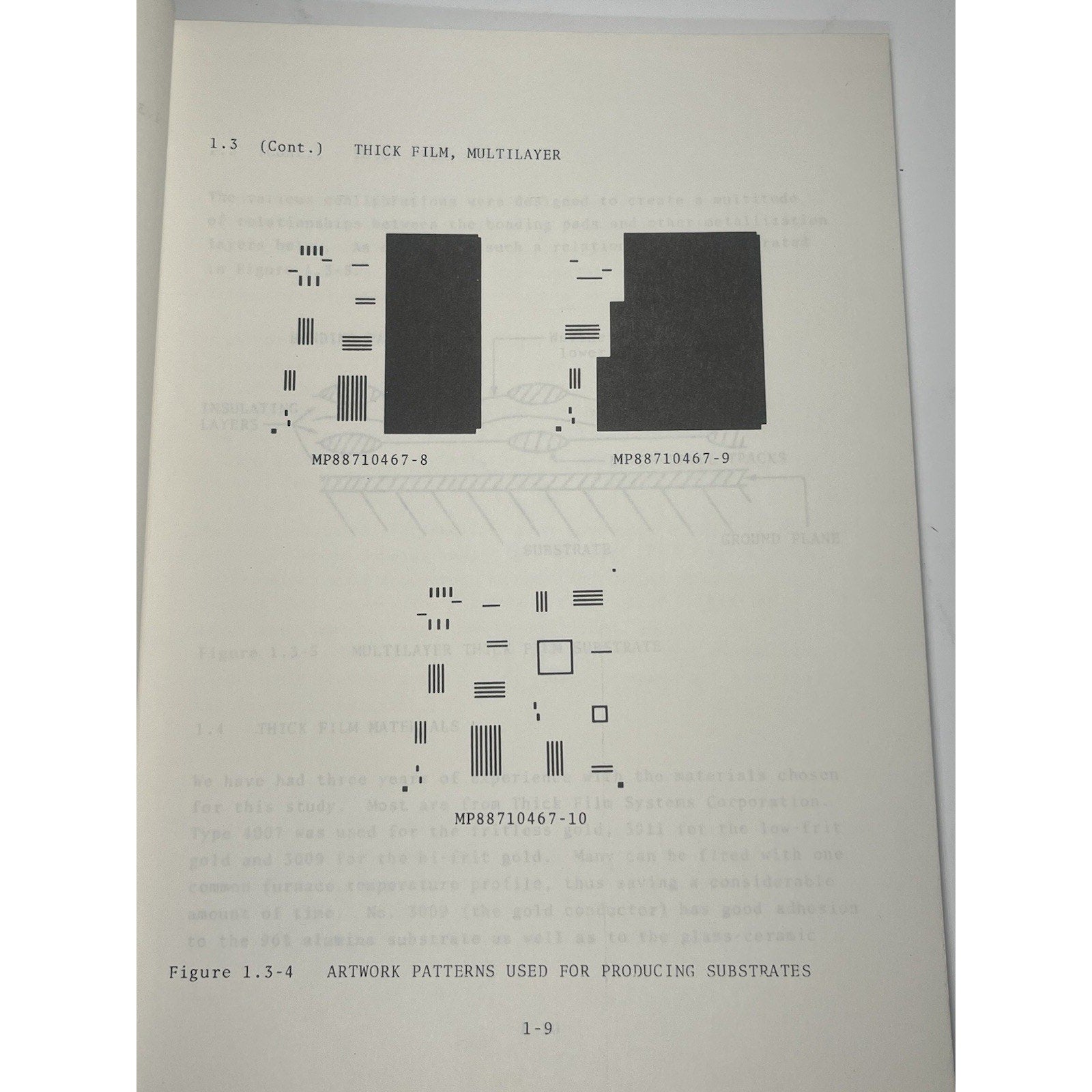 1977 Northrop Corp Hybrid Microelectronics Beam Lead Study Army Report ECOM sign